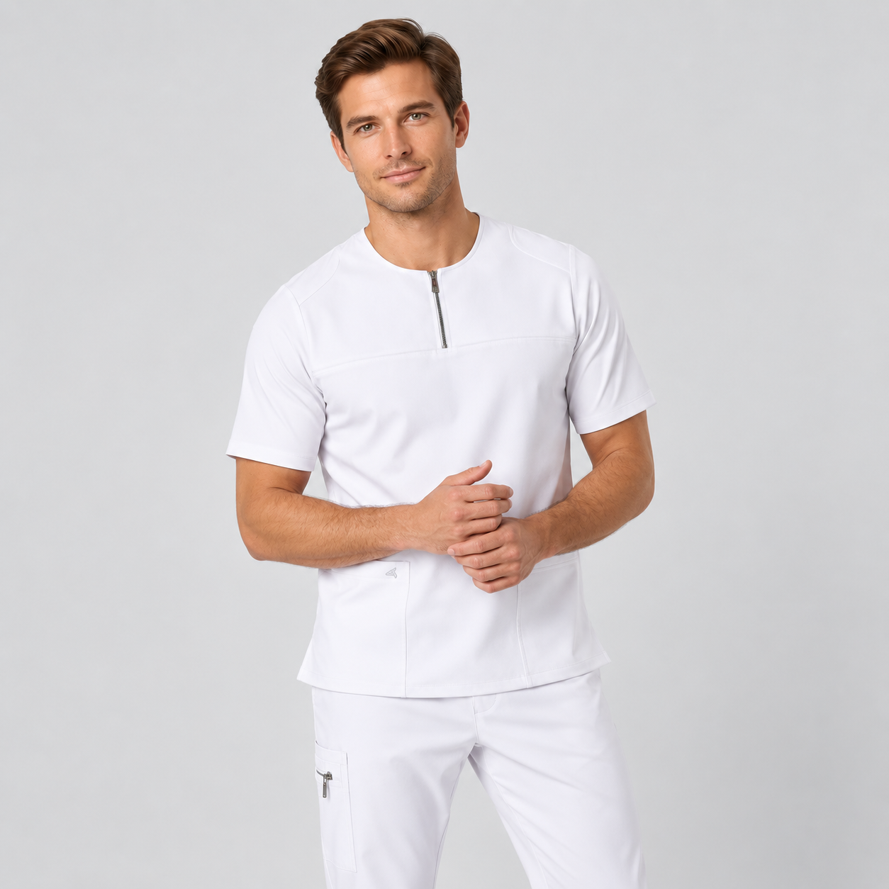 Gary's Aday Tunique médicale homme noire slim