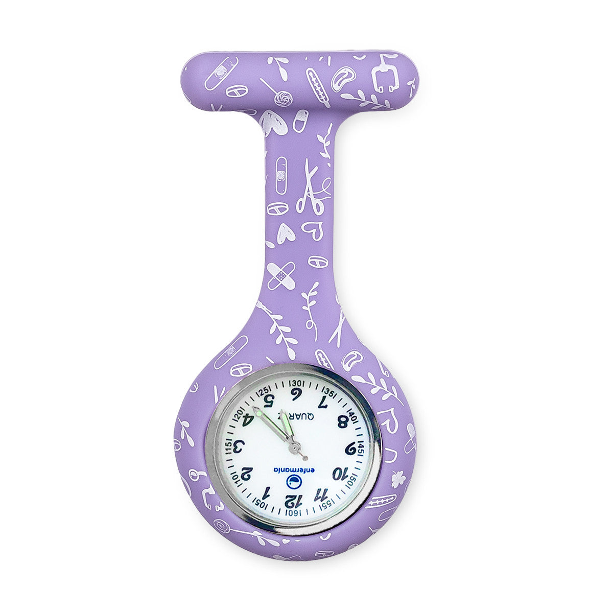 Enfermania Sweet montre infirmière silicone lavande
