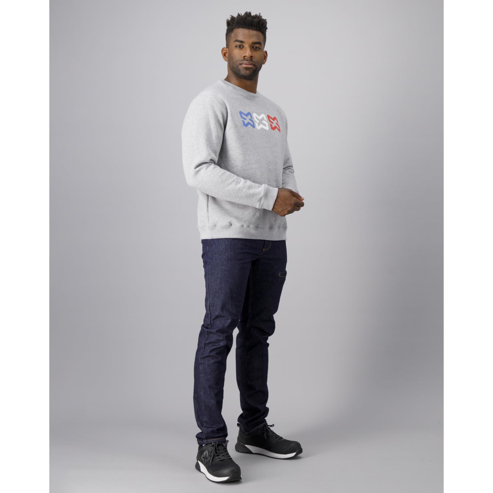 Würth MODYF Made in France sweat gris M molleton coton bio