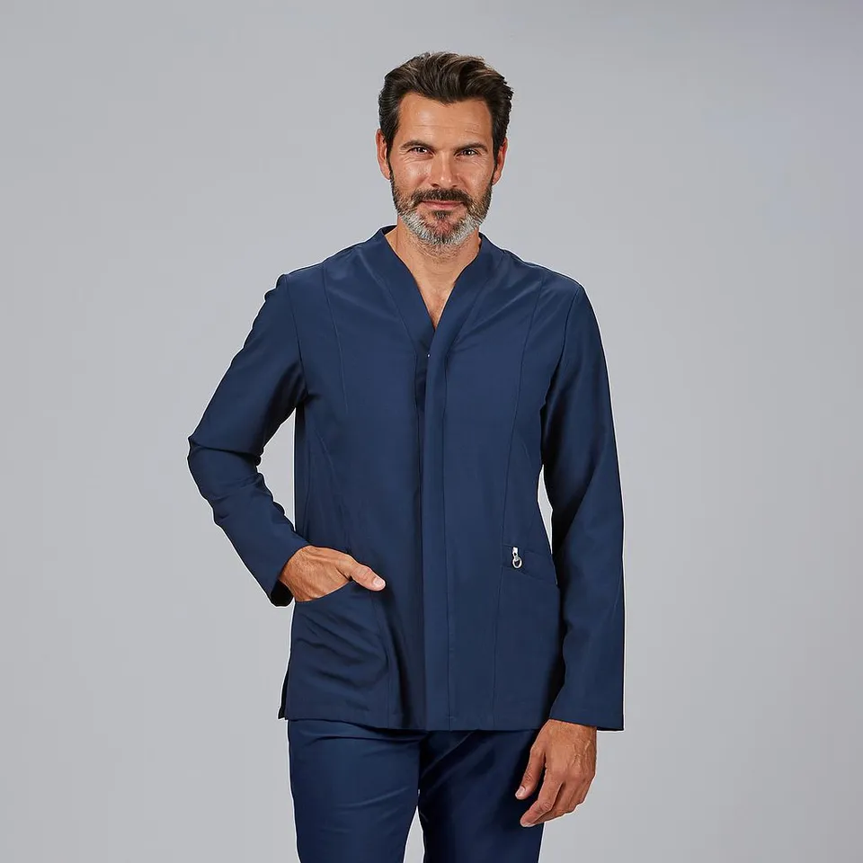 Gary's Blouses blouse Nilo homme blanche manches longues
