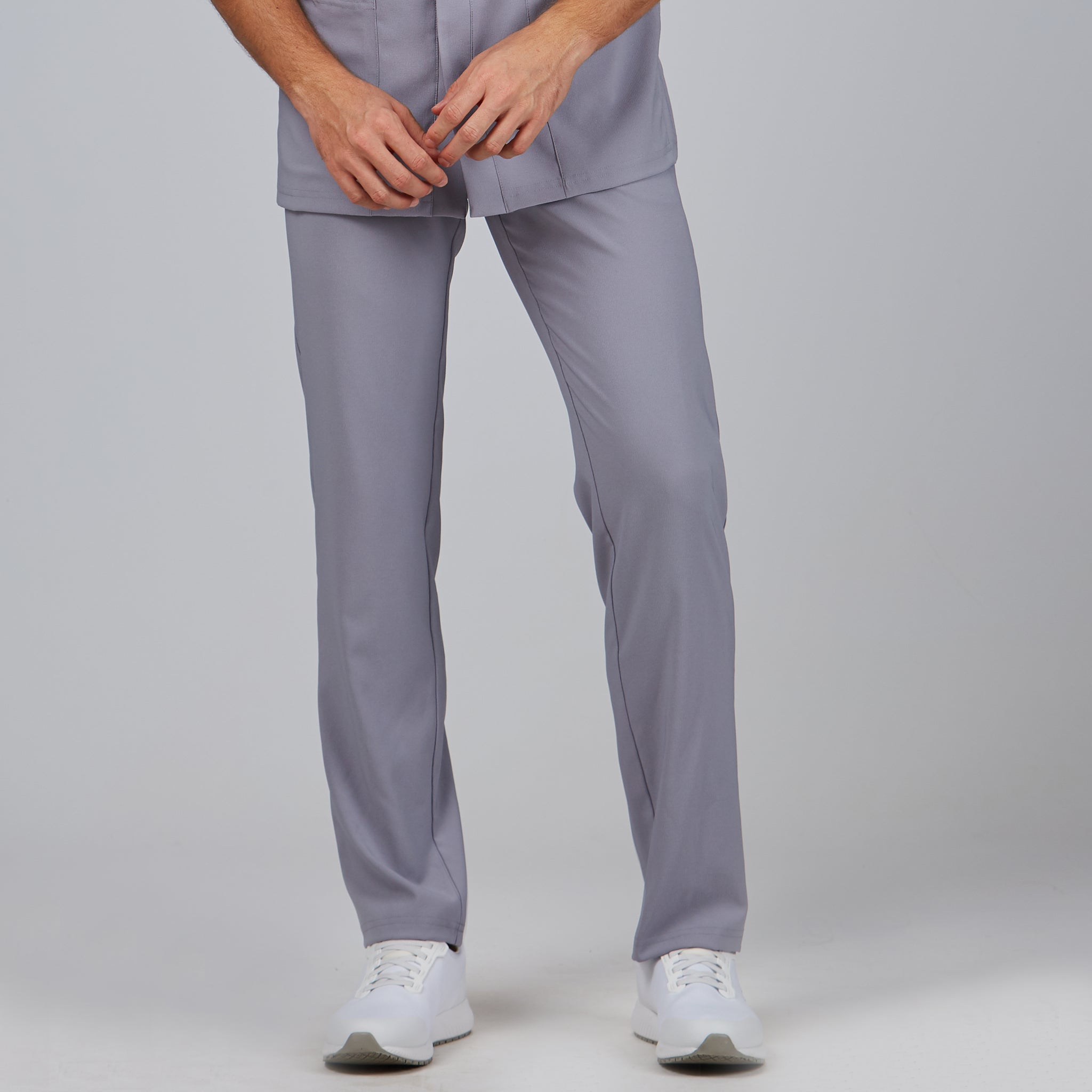 GARY'S Pantalon travail homme droit noir taille élastique