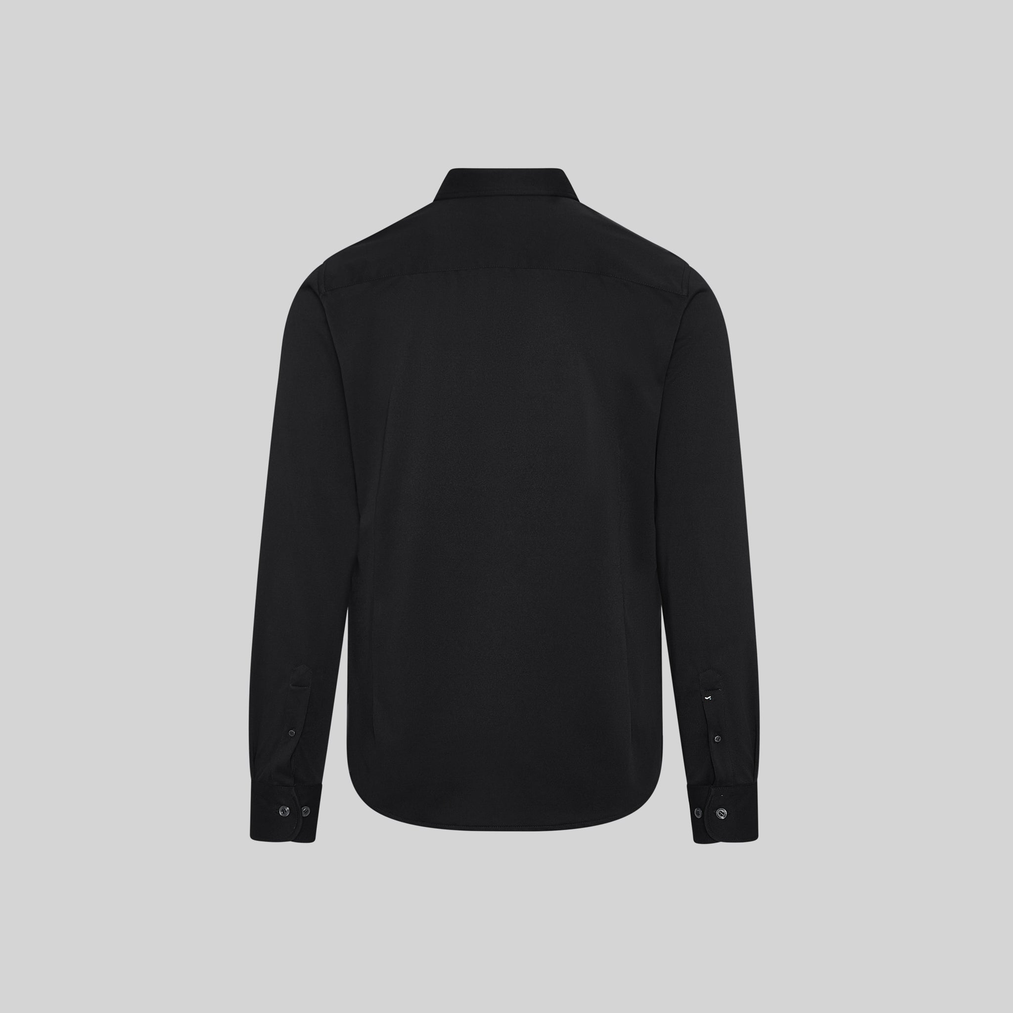 Gary's Salvatore chemise homme slim noir marine blanc