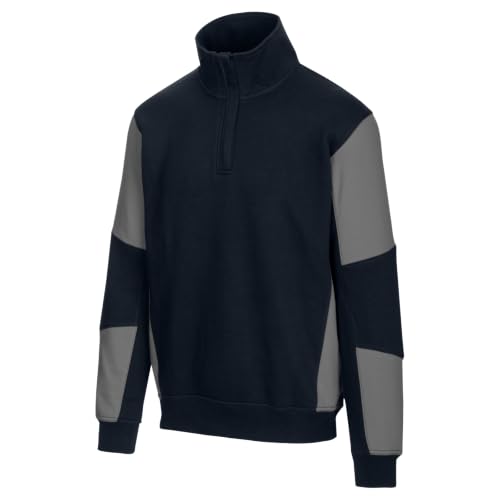 Würth MODYF Job+ Bicolor sweat travail zippé marine/gris 3XL