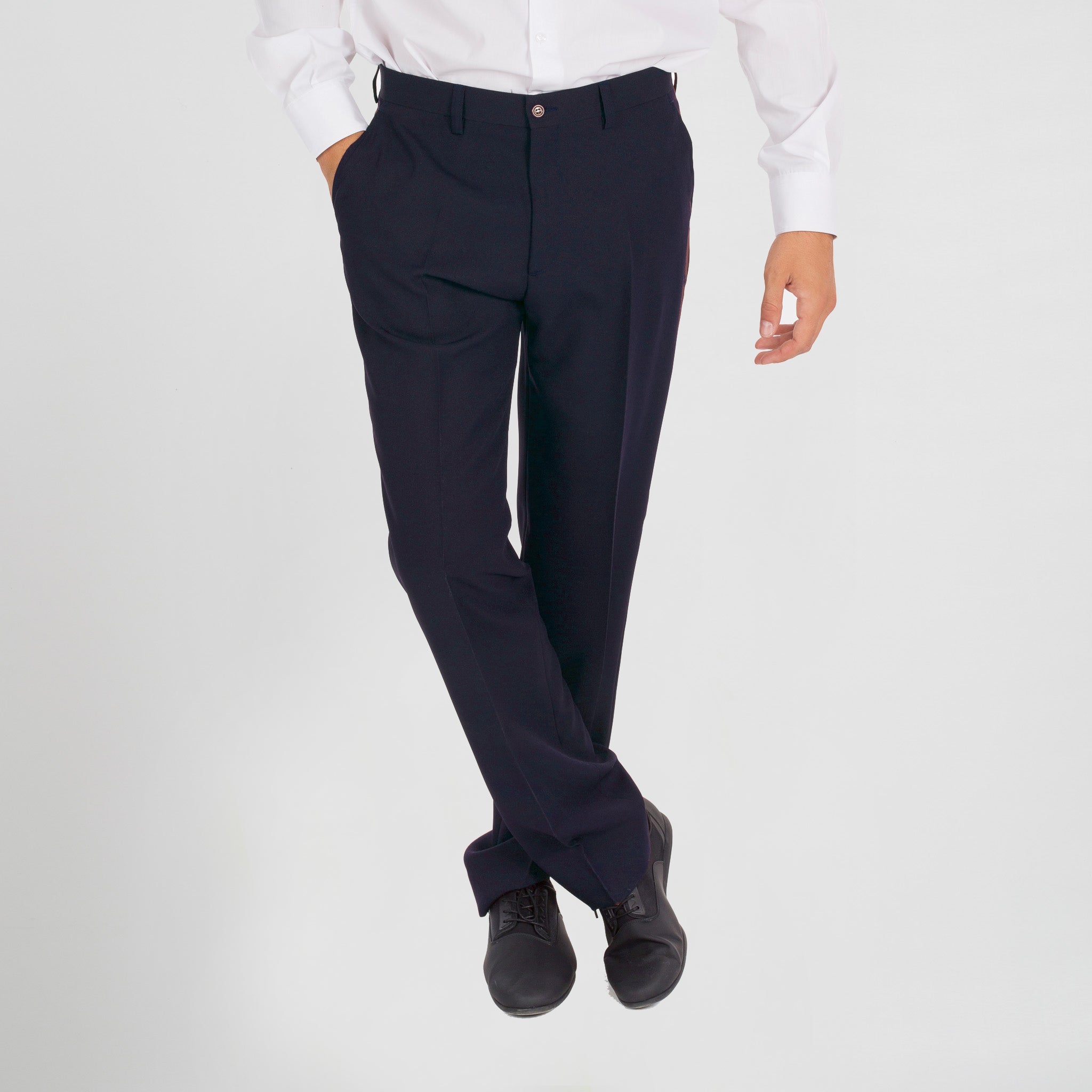 GARY'S Pants TROUSERS MAN WITHOUT CLIPS pantalon homme noir