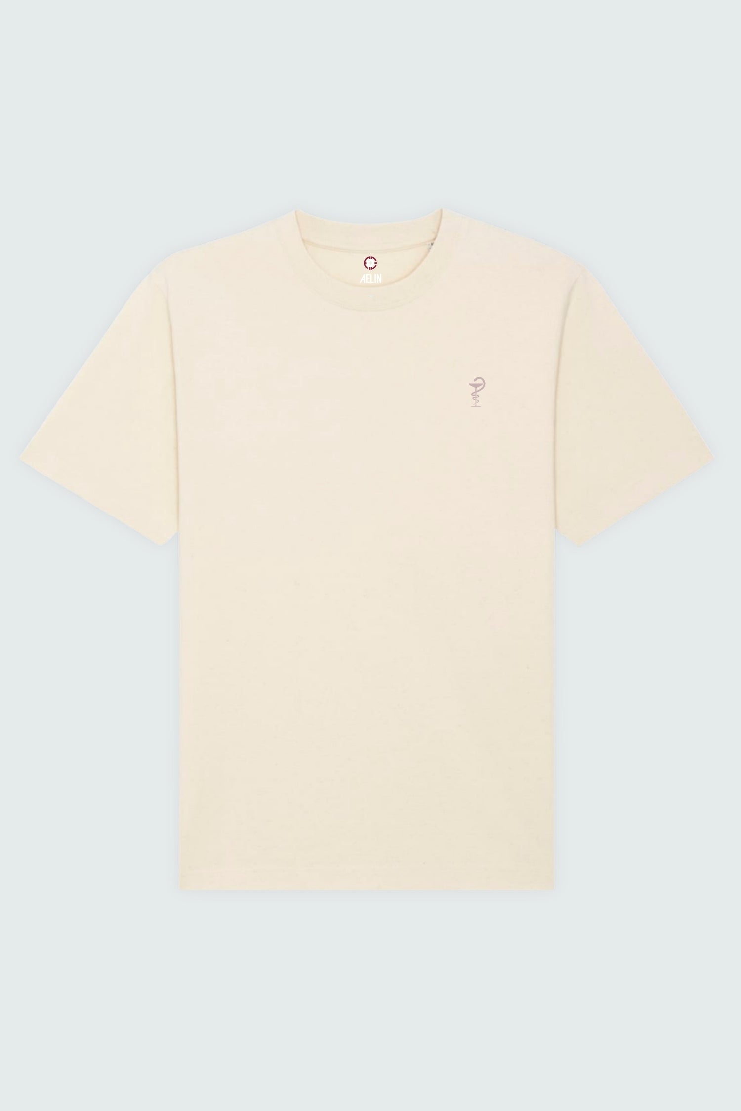 Aelin Slimfit NEW T-shirt heavy coton pharmacie noir