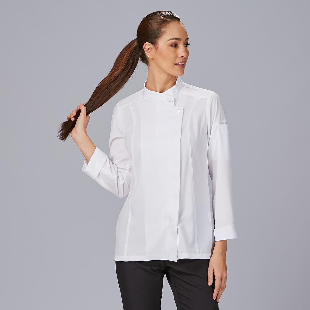 GARY'S Tejada veste cuisine femme blanche respirante