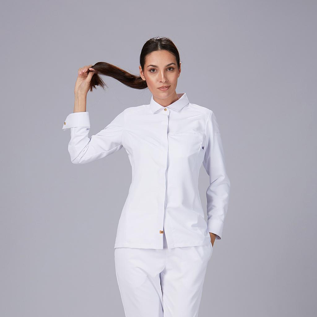 GARY'S Moral veste cuisine femme noire microfibre recyclée