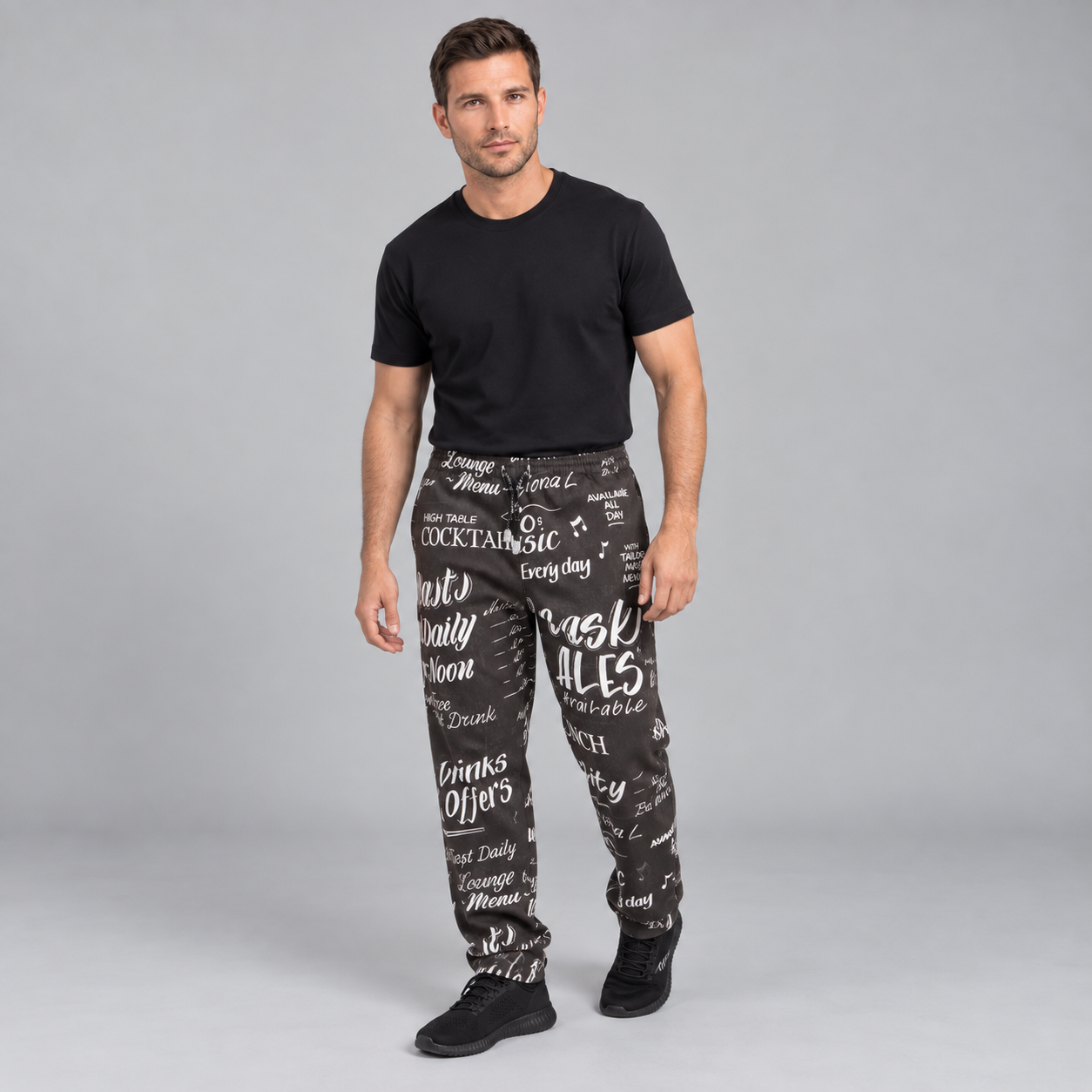 GARY'S pantalon cuisine unisexe coton Olivas