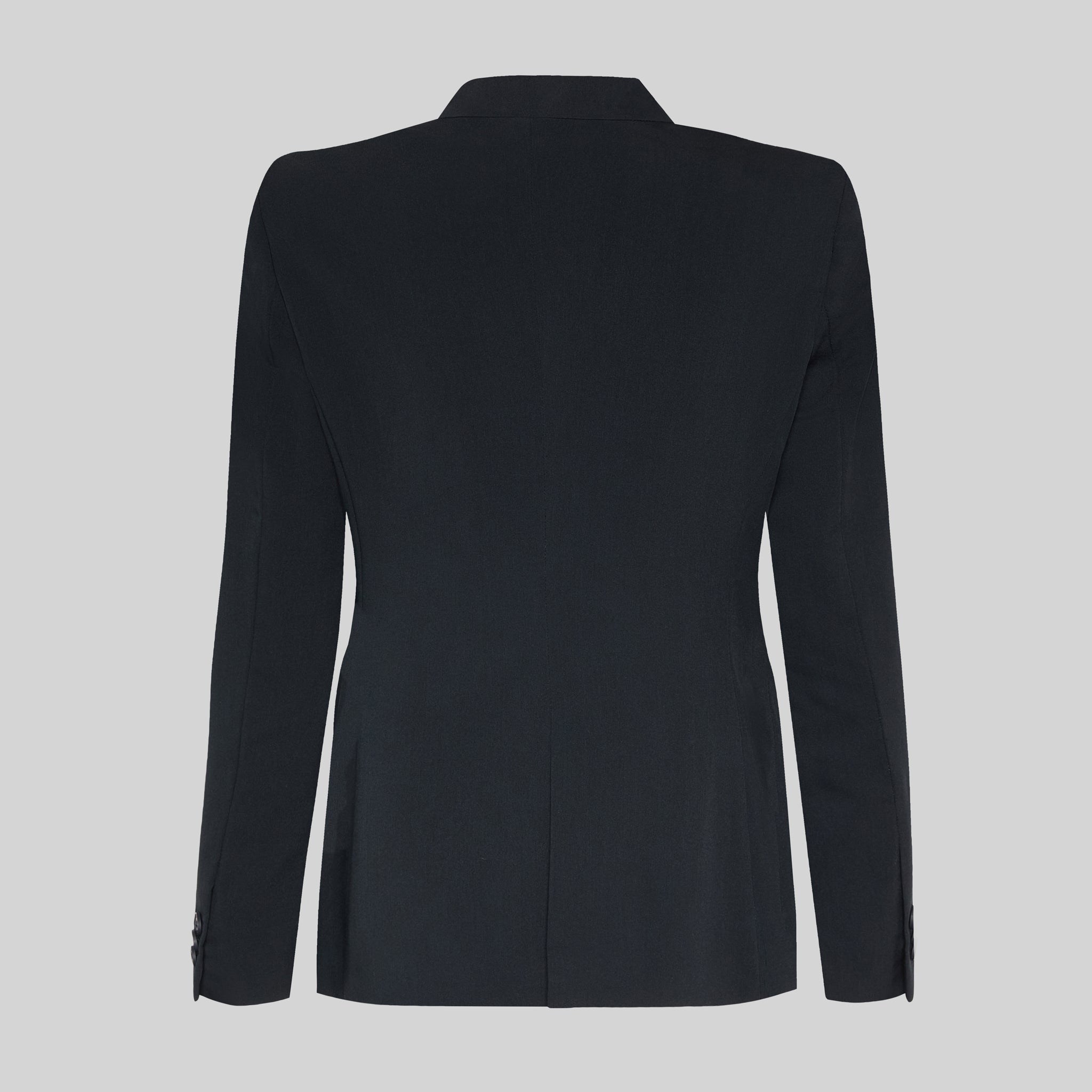 GARY'S Trivial blazer femme noir revers châle