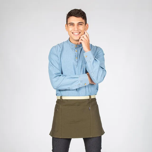Gary's Aprons tablier court 35x67 cm rouge
