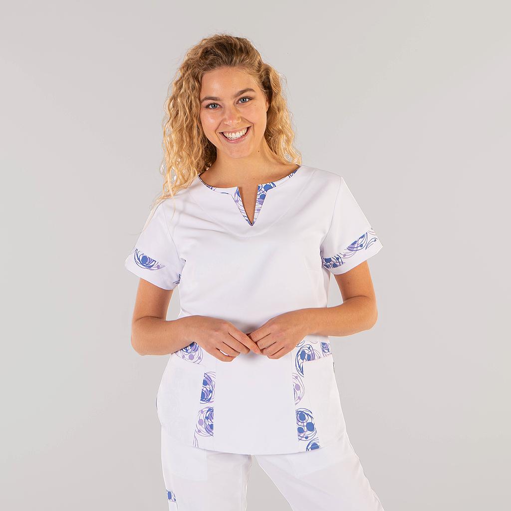 Gary's Blouses Olga blouse médicale femme noire microfibre