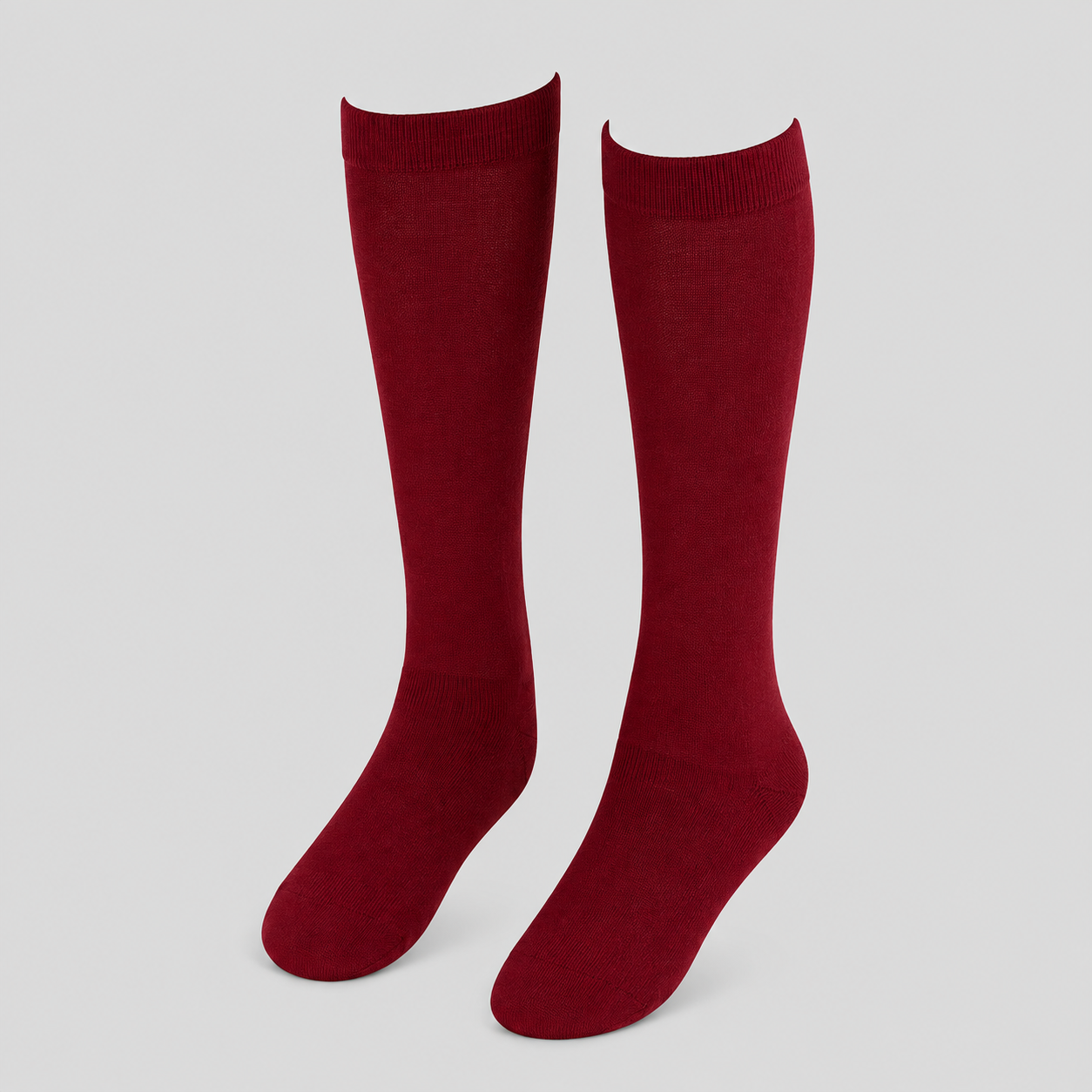 GARY'S mi-bas unis bordeaux vert marron chaussettes école