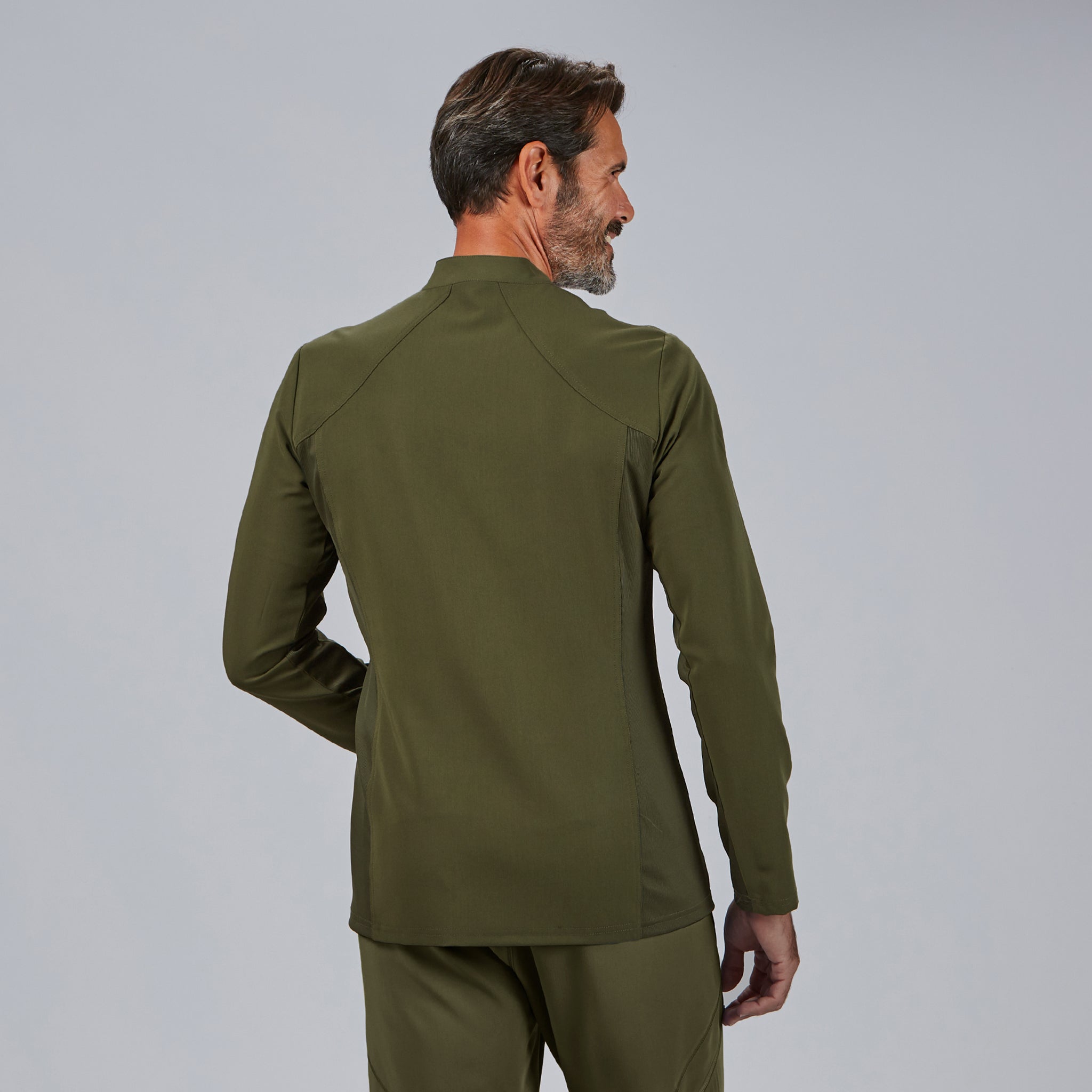 GARY'S Biel Blouse Homme Zip Noir Manches Longues