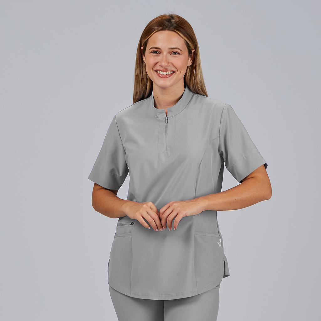 Gary's Mara blouse médicale femme noir XS zip