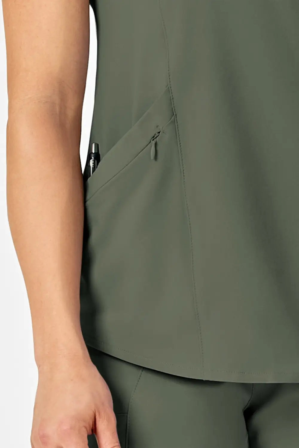 Aelin EMMA Renew Vert Olive tunique médicale femme