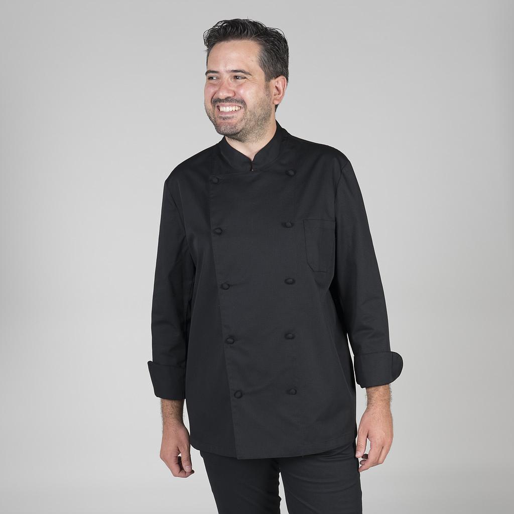 Gary's Florencia veste cuisine noire manches longues