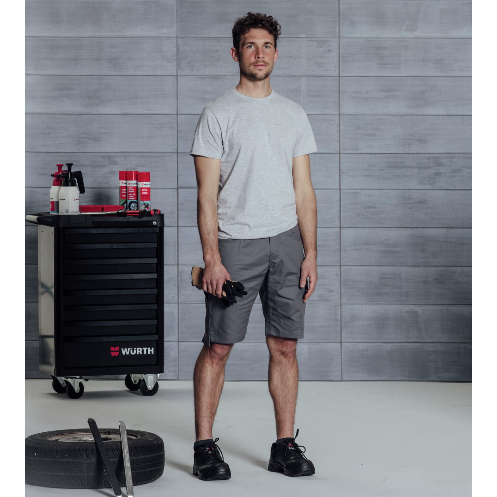 Würth MODYF Star bermuda travail homme 100% coton
