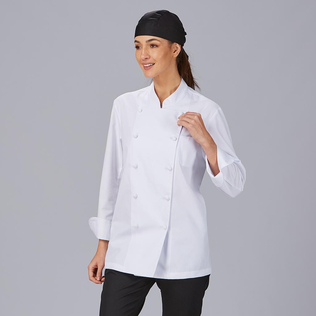 Gary's Chef Jackets veste cuisinier blanc XS manche longue