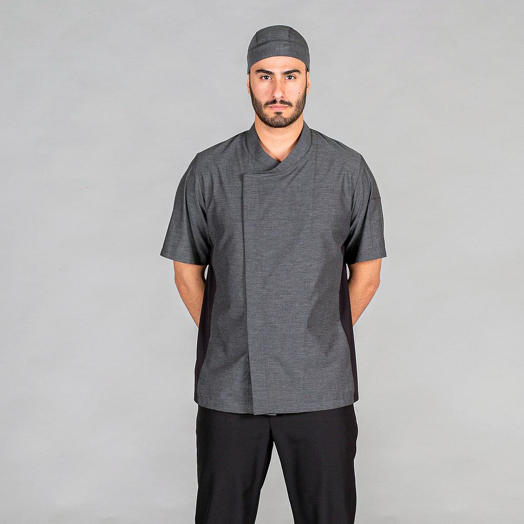 Gary's Civera veste cuisine unisexe grise