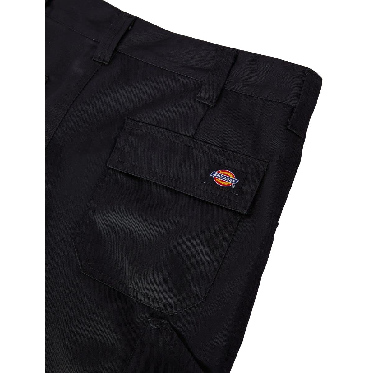 Dickies Shorts Short de Travail Noir 28W Poches Cargo