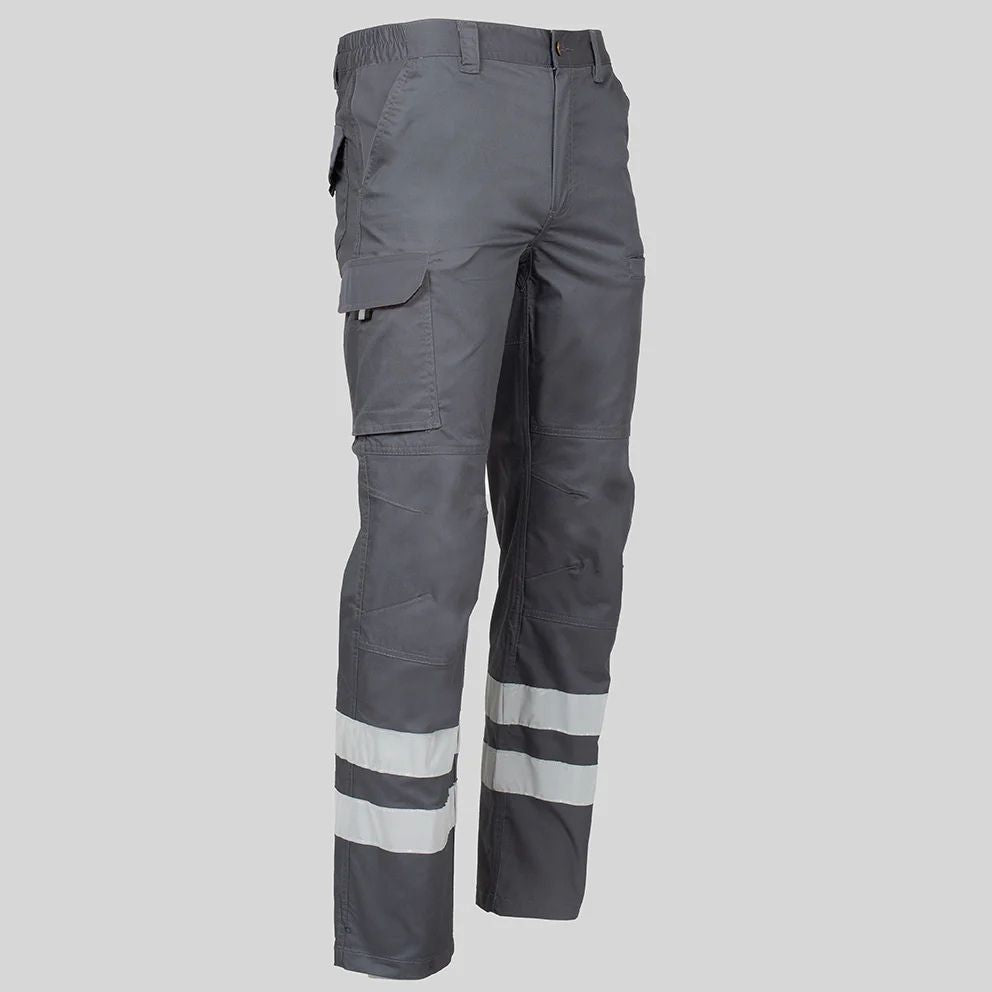Gary's Arce pantalon travail réfléchissant noir
