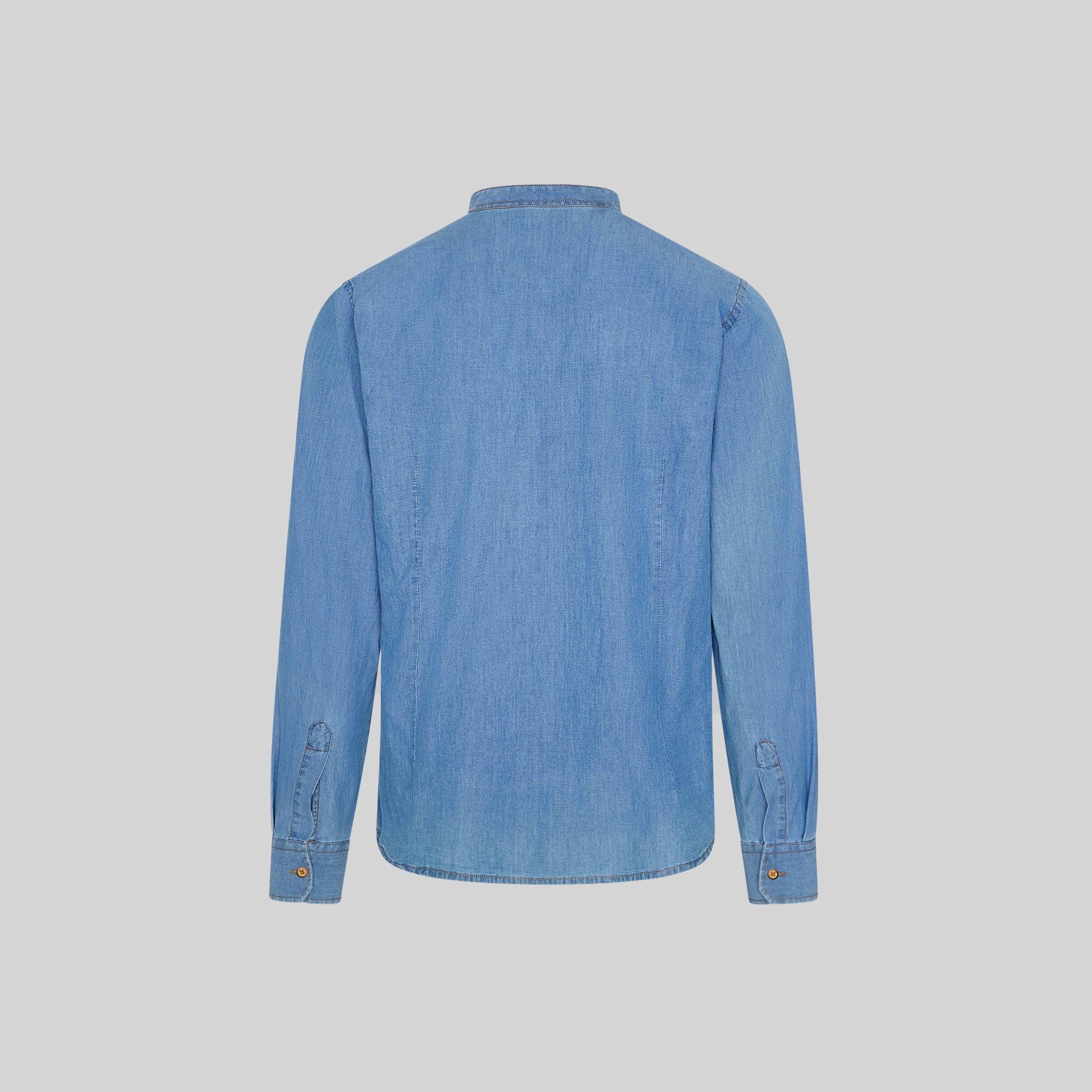 GARY'S Romeo chemise homme slim jean indigo lavé