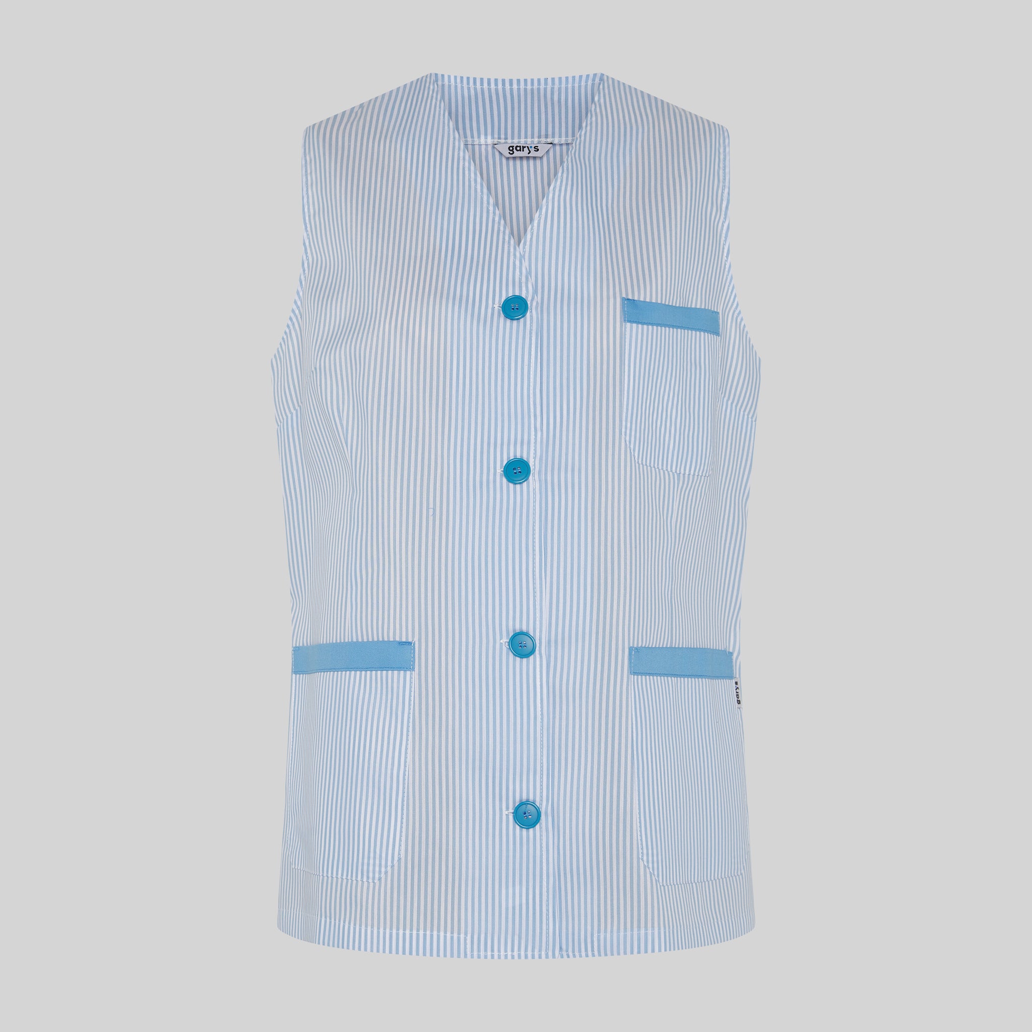 Gary's Vichy blouse femme sans manches vichy