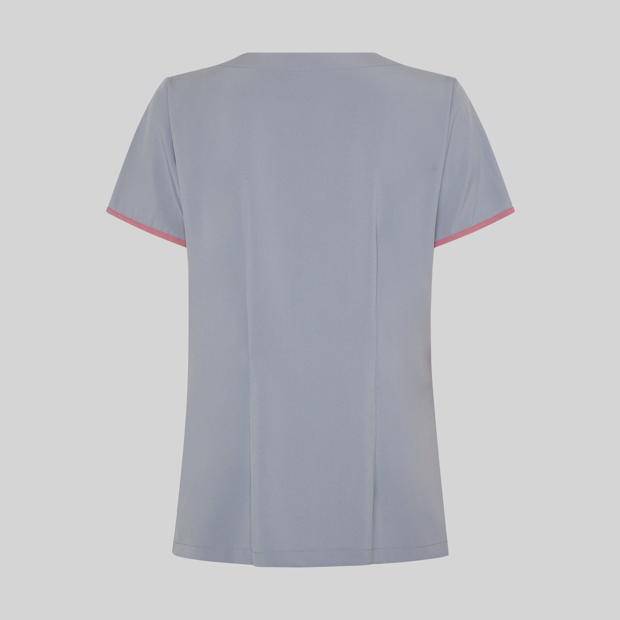 Gary's Blouses blouse médicale gris perle manches courtes