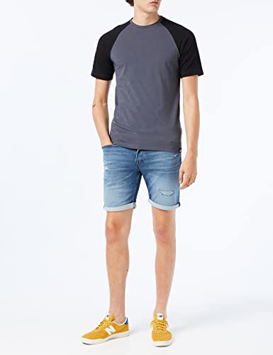 Dickies Two Tone t-shirt travail gris noir taille S stretch