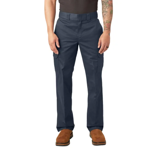 Dickies Relaxed Straight-fit pantalon cargo travail Navy Foncé