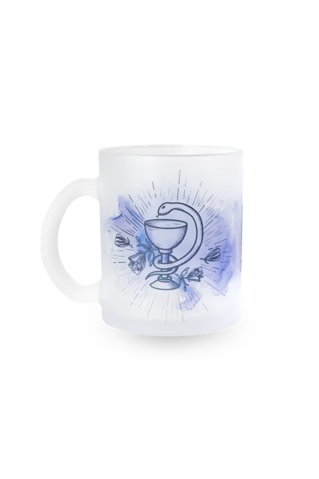 Enfermania Regalos Mug Verre Caducée Pharmacie 350 ml