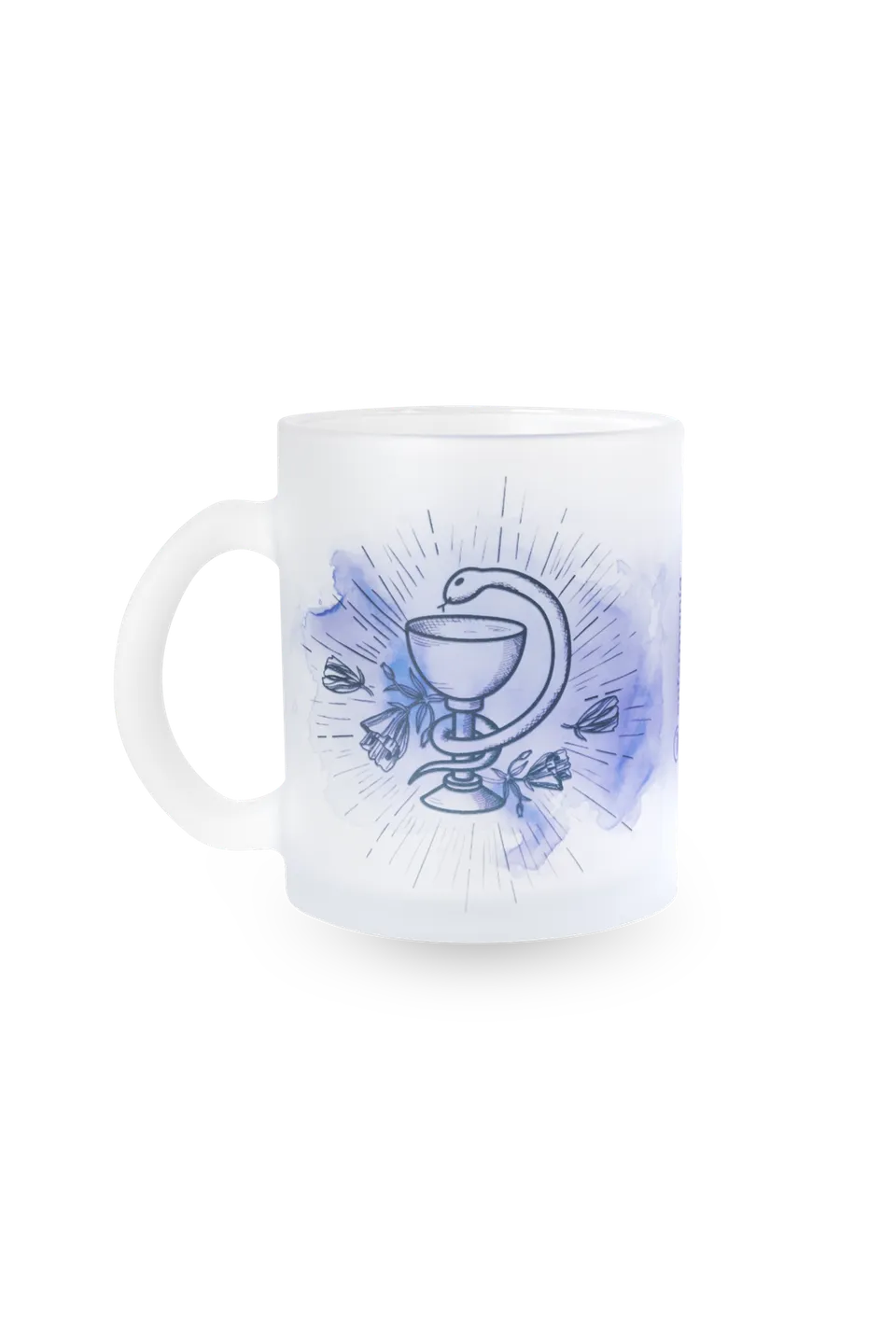 Enfermania Regalos Mug Verre Caducée Pharmacie 350 ml