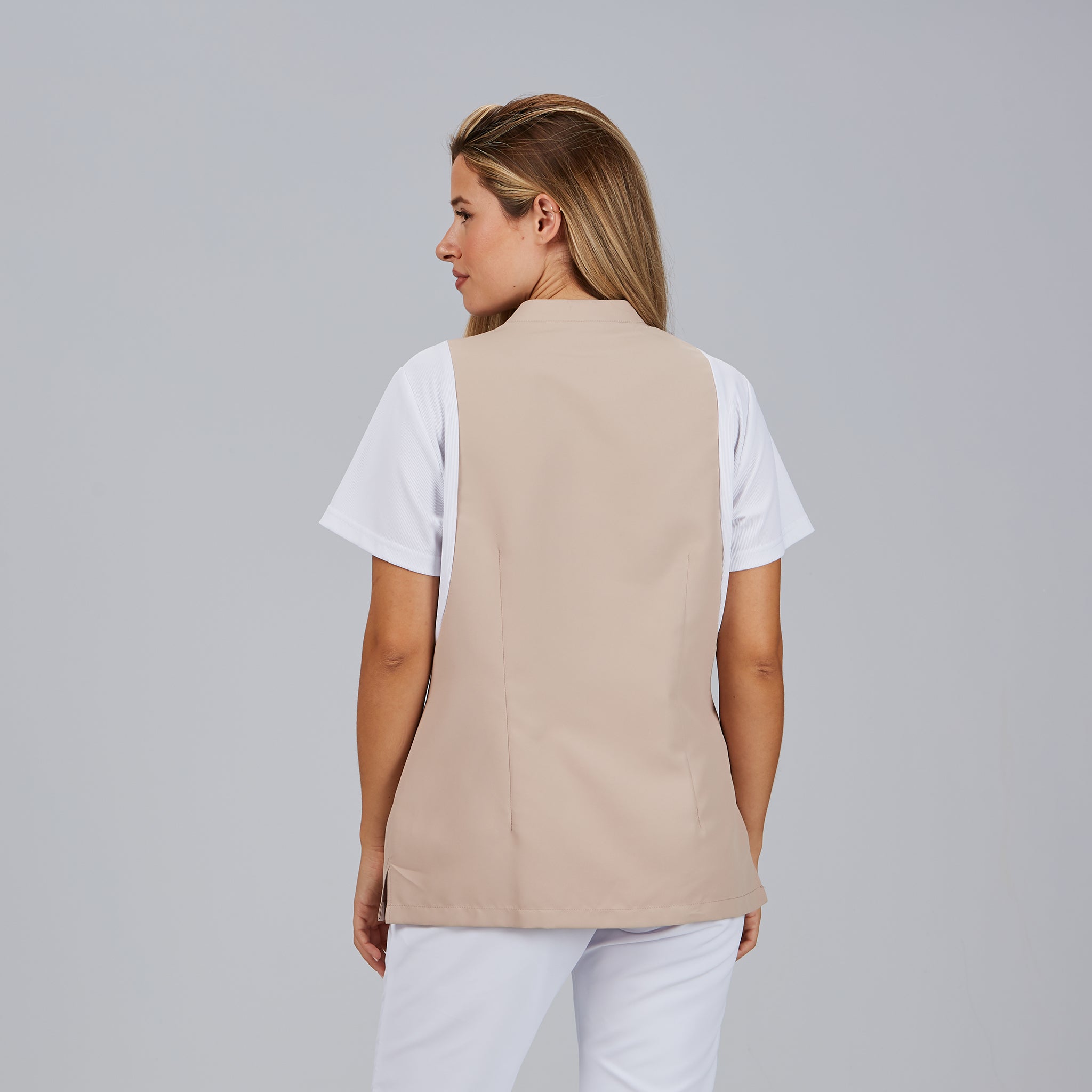 Gary's Carmina blouse médicale femme marine manches courtes M