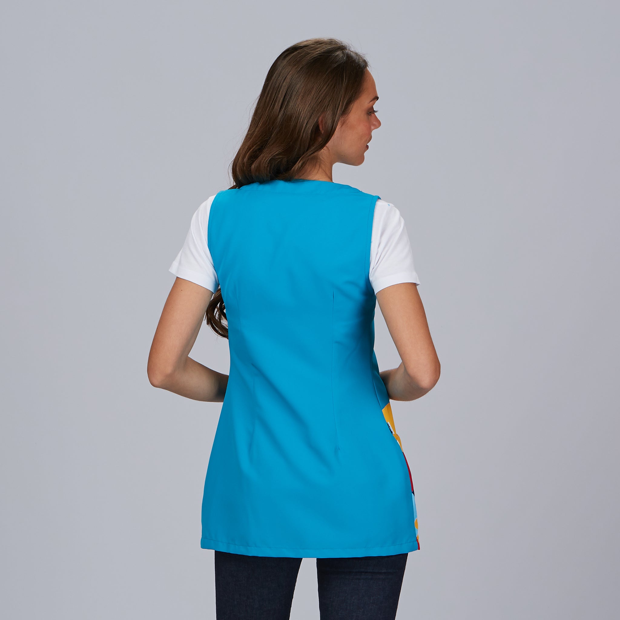 GARY'S Blouse Femme Autisme microfibre turquoise