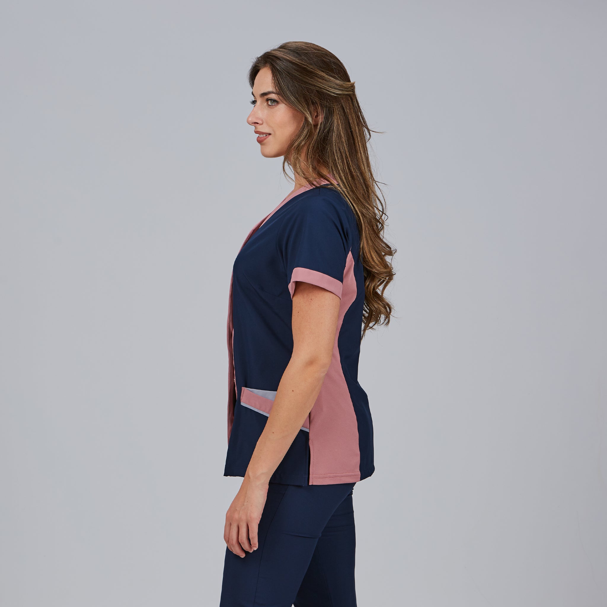 Gary's Cassandra blouse médicale femme marine respirante