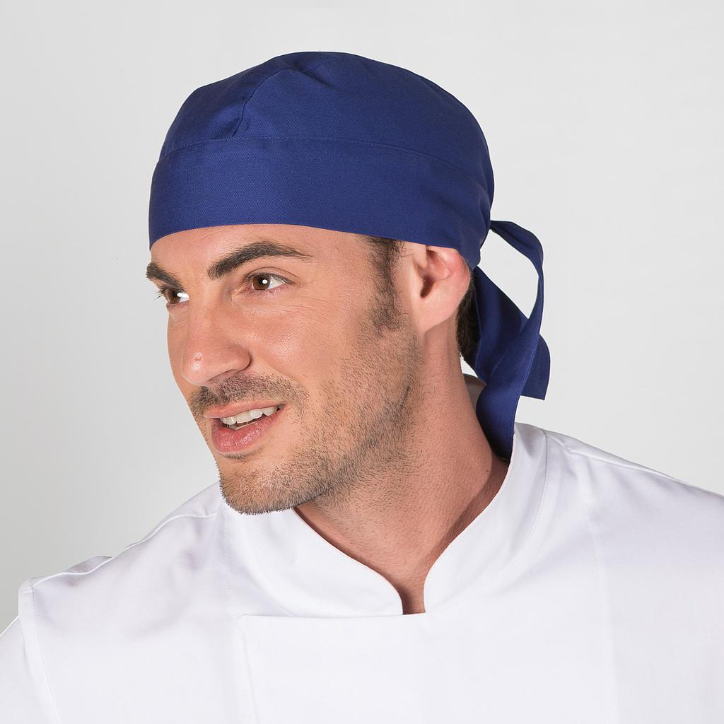 GARY'S Pirate bandana cuisine réglable noir taille unique