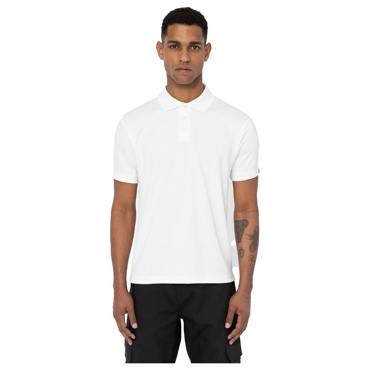 Dickies polo travail homme bleu marine M manches courtes