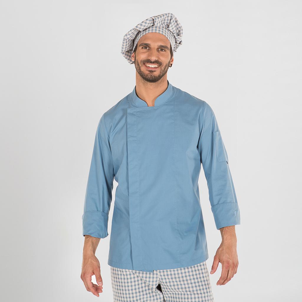Gary's Aguilar veste cuisine unisexe bleue