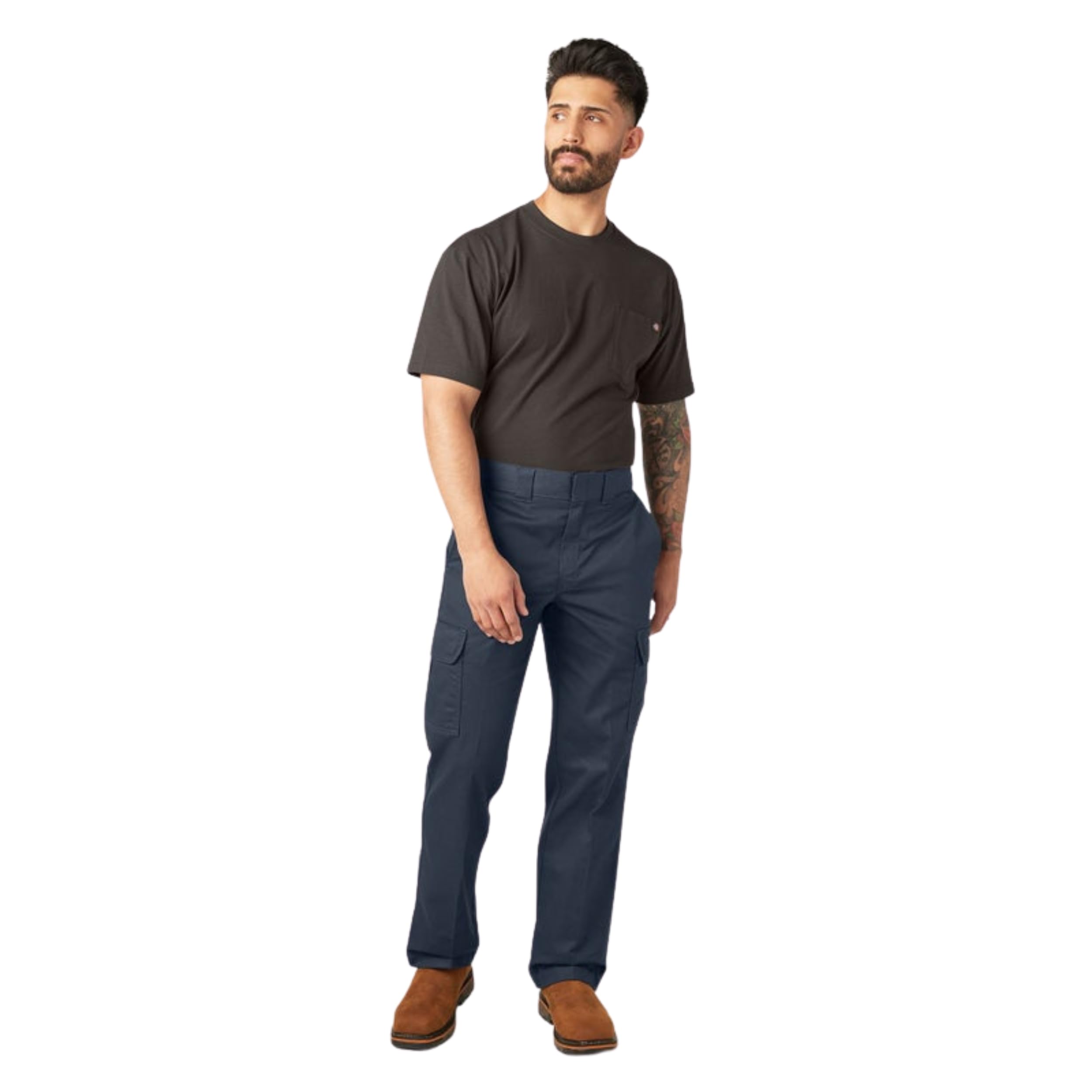 Dickies Relaxed Straight-fit pantalon cargo travail Navy Foncé