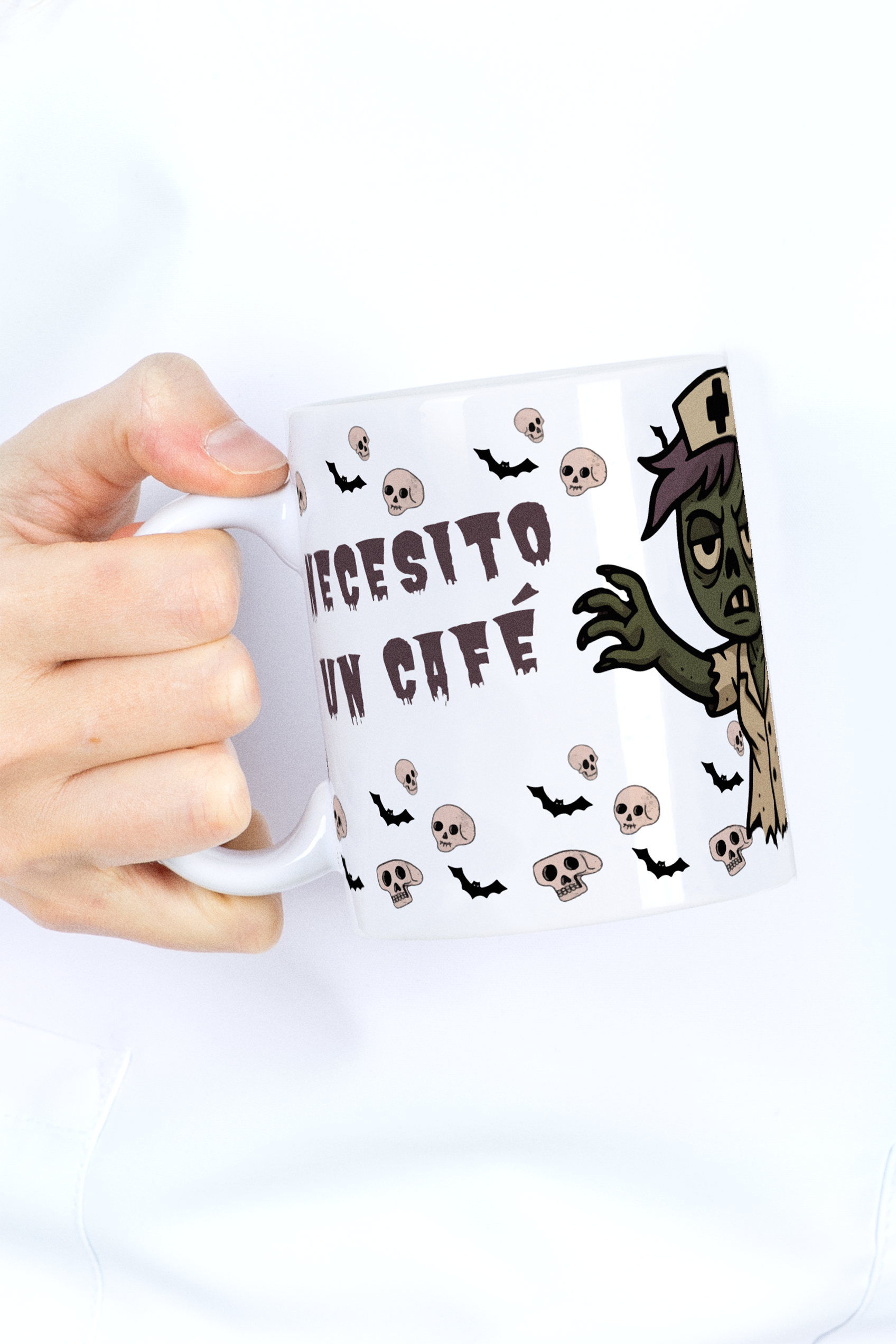 Enfermania Regalos tasse céramique Halloween 350 ml Spooky Coffee