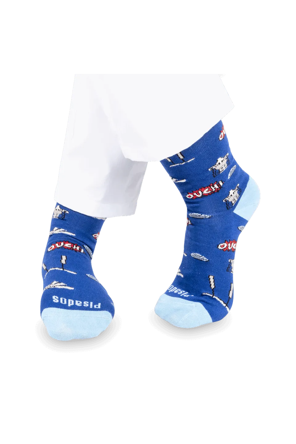 Enfermania Ropa chaussettes mi-mollet Fisio coton 36-40