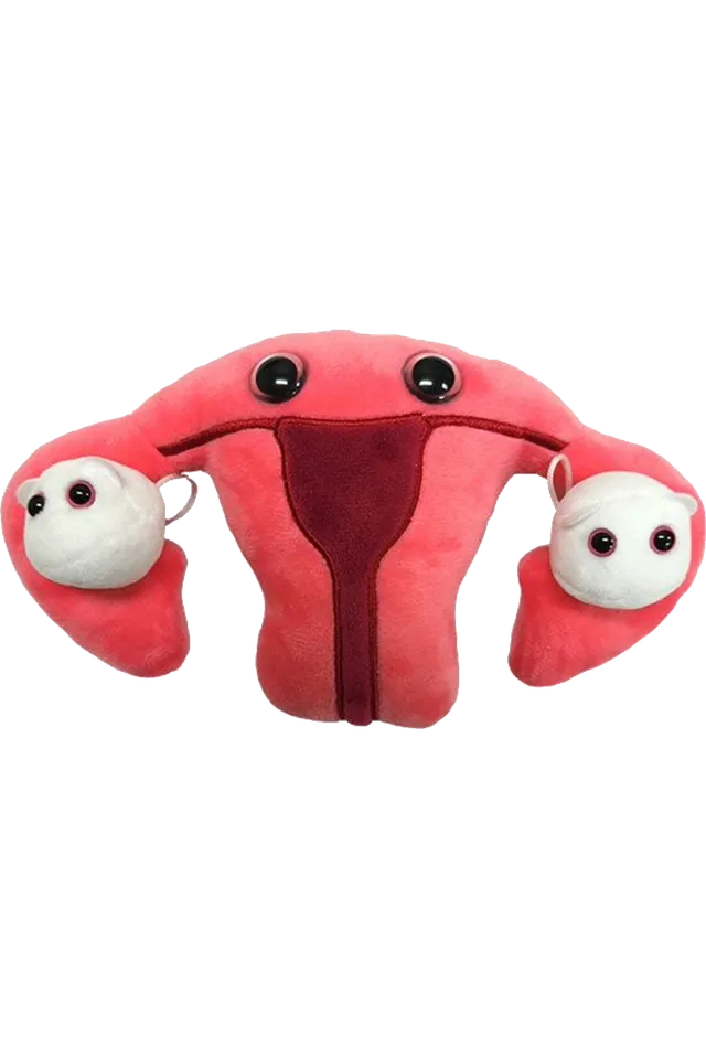 Enfermania Giantmicrobe Peluche Utérus Polyester 20cm