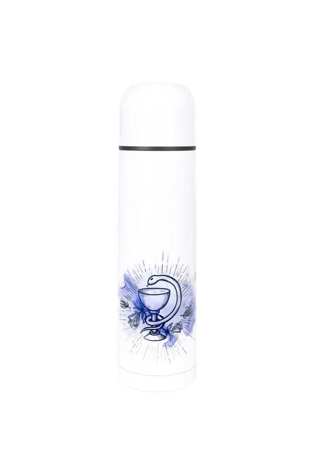 Enfermania Regalos thermos pharmacie caducée 500 ml inox