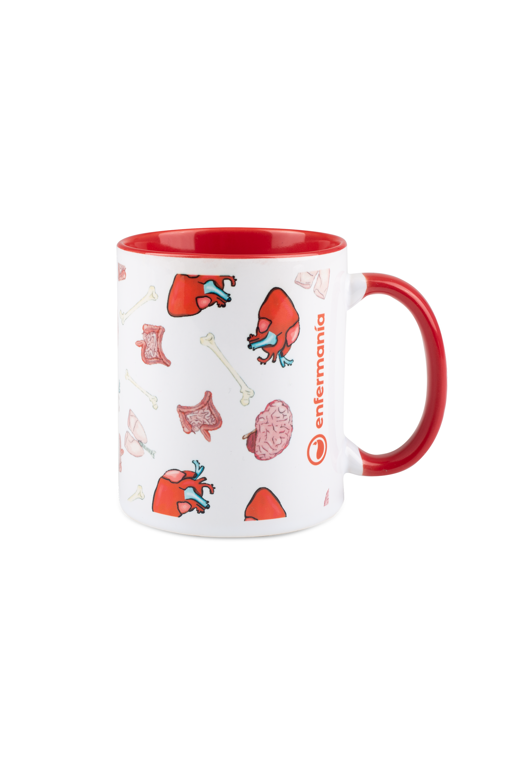 Enfermania Organs Collection mug céramique rouge 350 ml