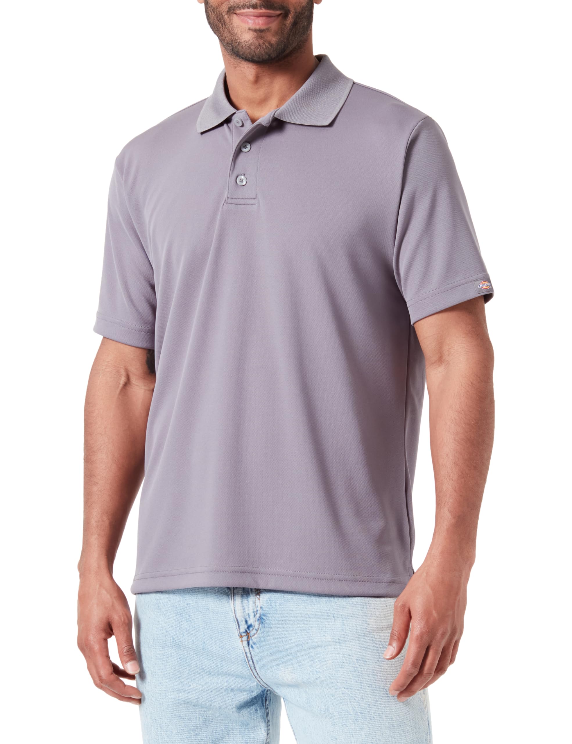 Dickies polo travail homme bleu marine M manches courtes