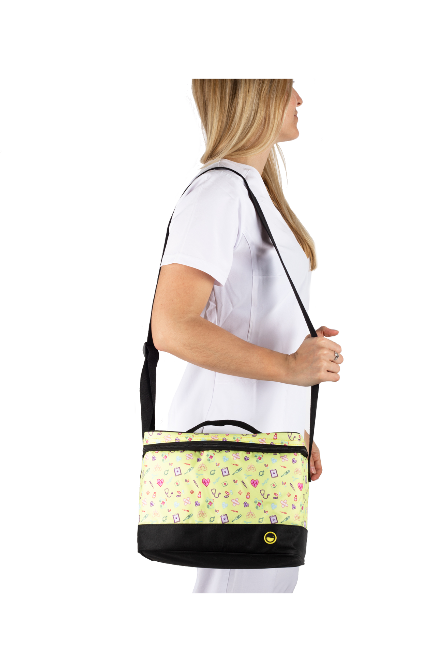 Enfermania Lemon sac isotherme repas 10,5 L noir jaune
