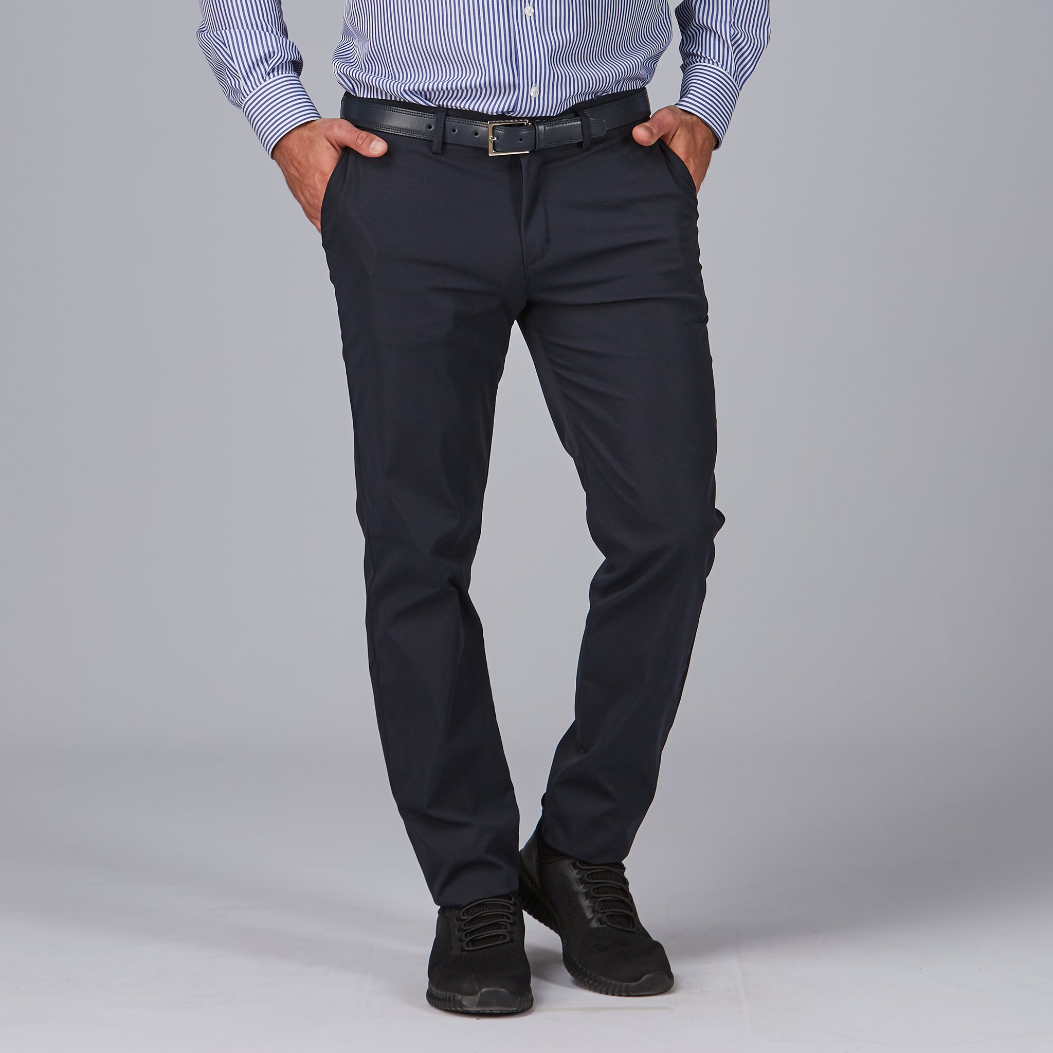 Gary's Cold pantalon chino homme noir coton