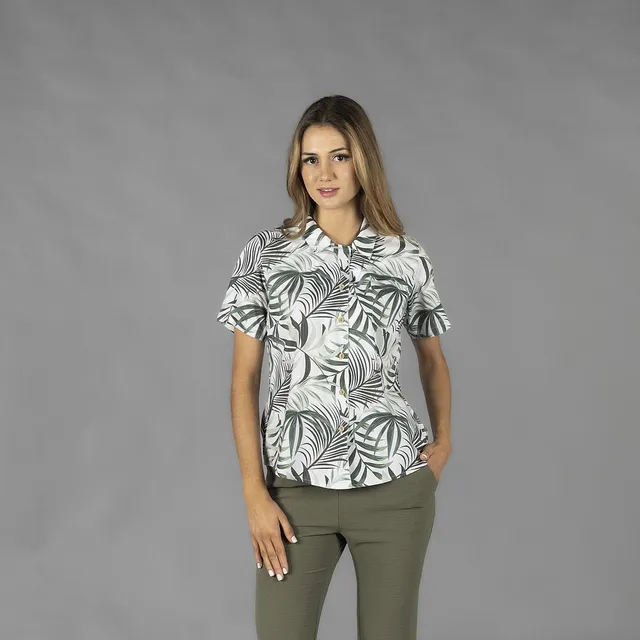 Gary's chemise femme hawaïenne viscose Tucan