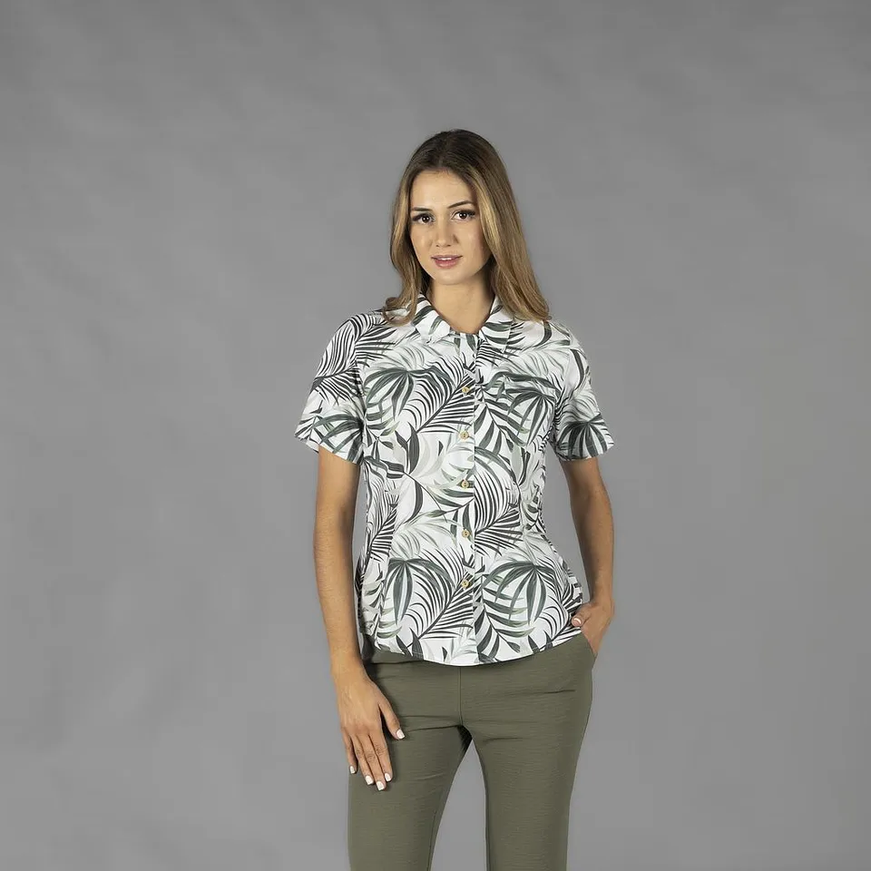 Gary's chemise femme hawaïenne viscose Tucan