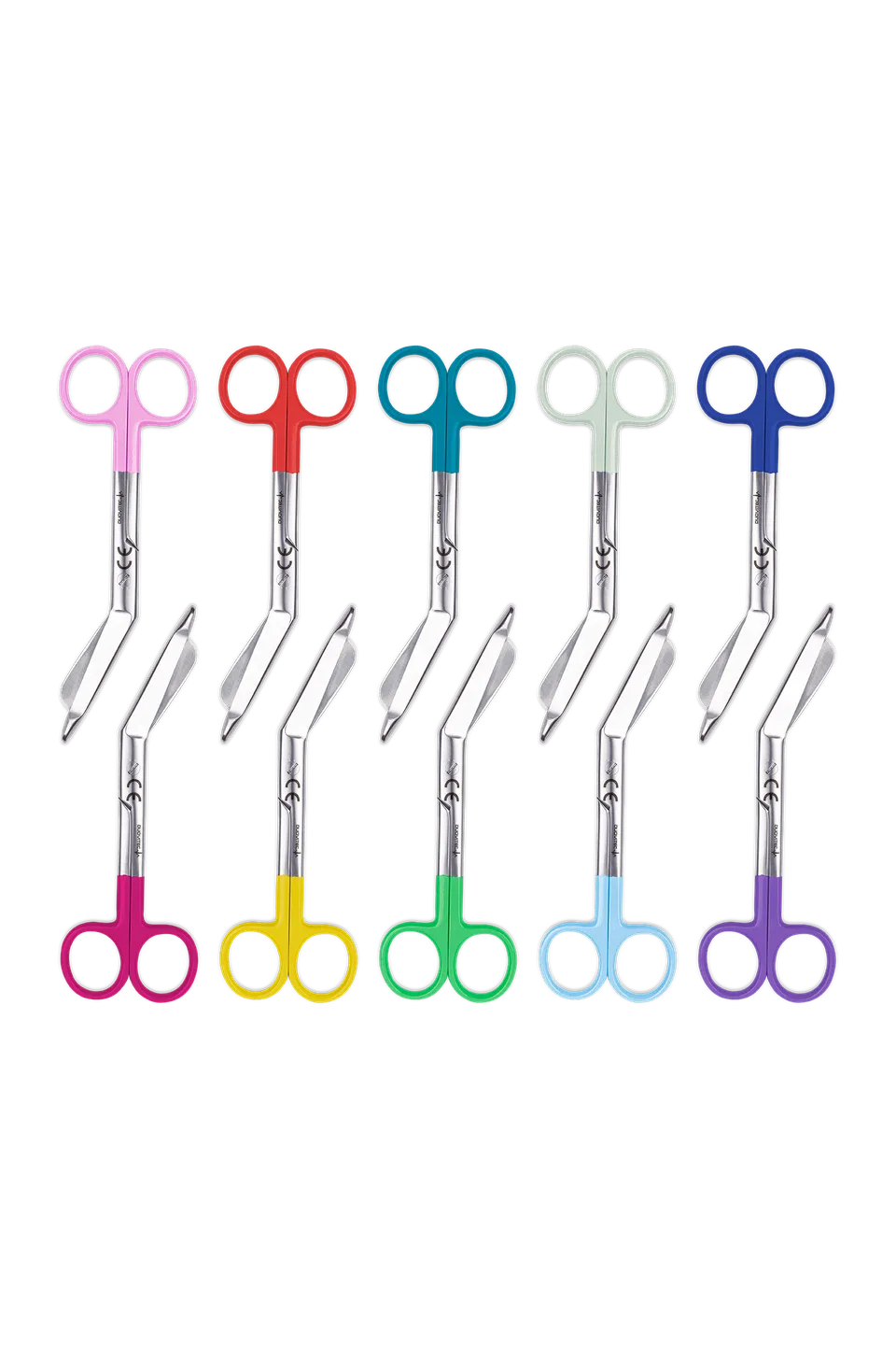 Enfermania Instrumental ciseaux bandage inox lila 14cm